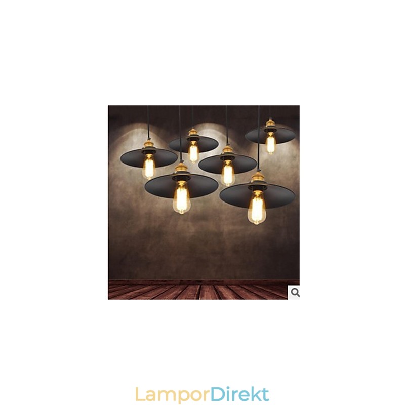 American Minimalist Retro 1 Iron Chandelier