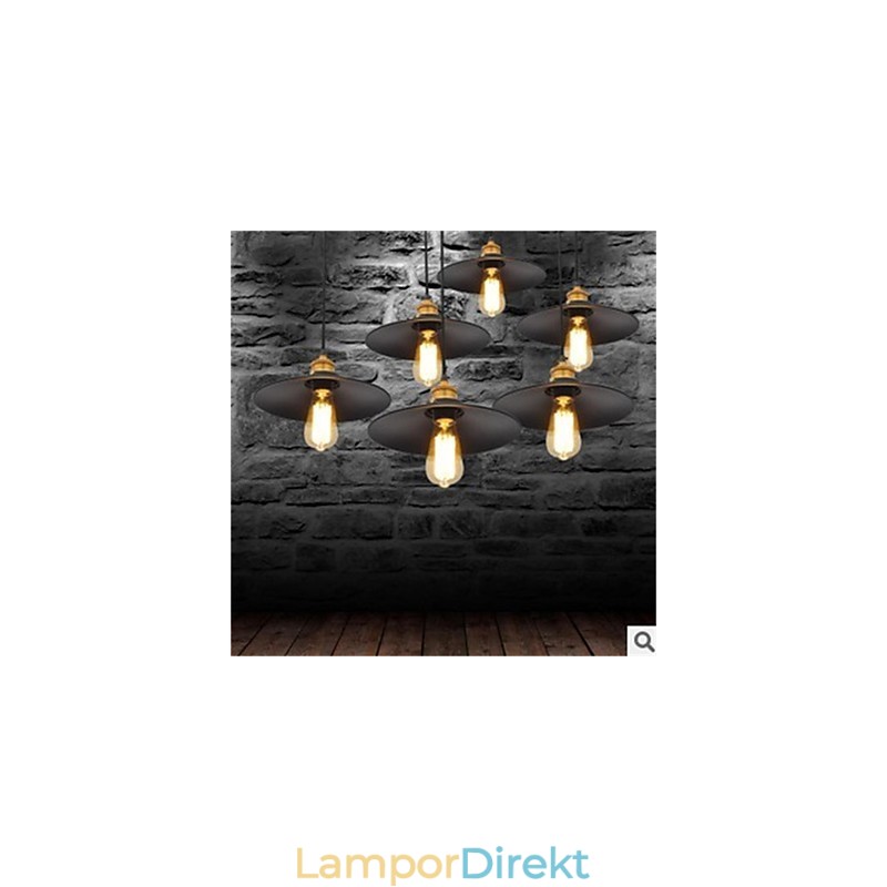 American Minimalist Retro 1 Iron Chandelier