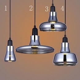Europeiska Kontrakterade Creative Nordic Design Shadow Glas Ljuskrona Lamp Light