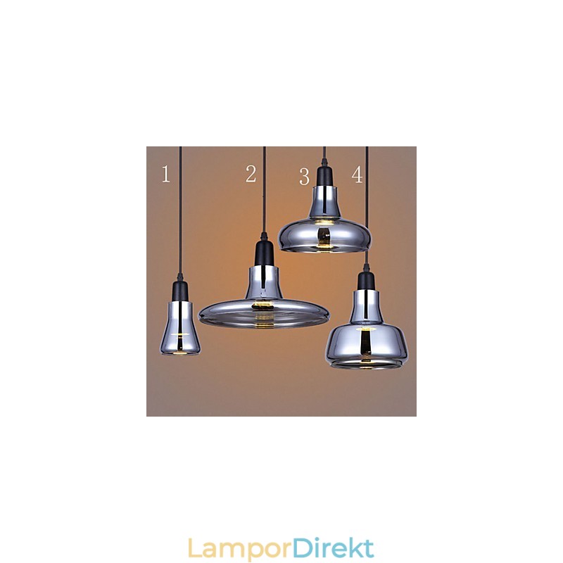 Europeiska Kontrakterade Creative Nordic Design Shadow Glas Ljuskrona Lamp Light