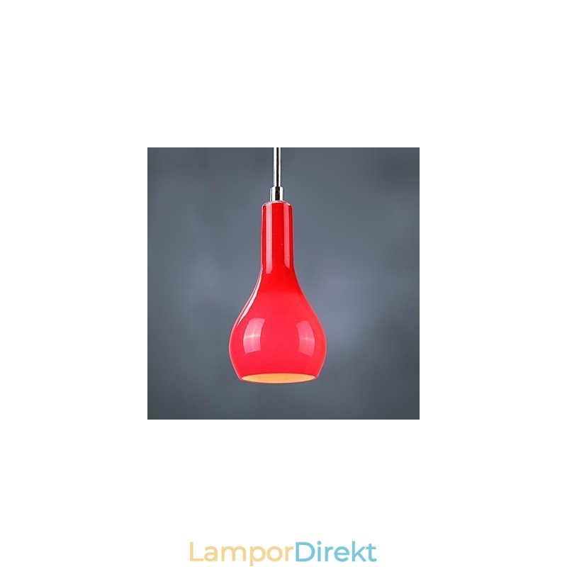 Modern Och Modern Mini Style Pendellampa I Krommetall