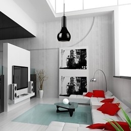 Modern Och Modern Mini Style Pendellampa I Krommetall