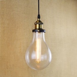 Pendellampor Rustic Lodge Vintage Retro Metal