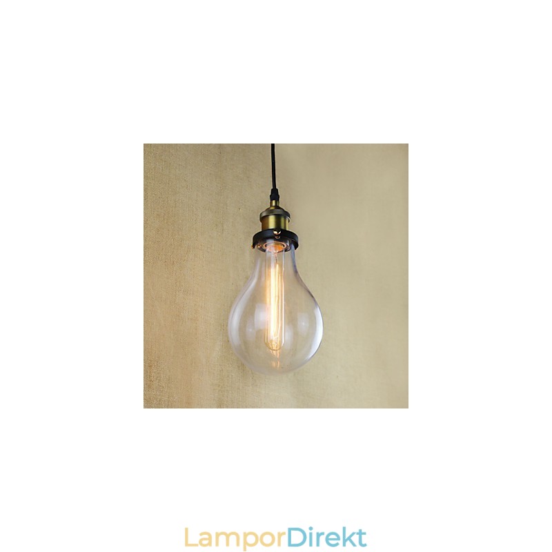 Pendellampor Rustic Lodge Vintage Retro Metal