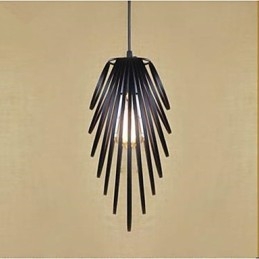 Amerikansk Retro Modern Droplight Med Enkelhuvud