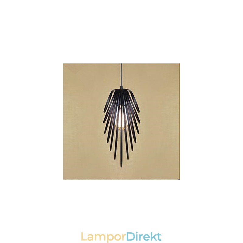 Amerikansk Retro Modern Droplight Med Enkelhuvud