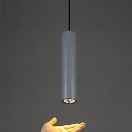 Romance Retro Contracted Warm Single Head Gips Liten Droplight Lampa