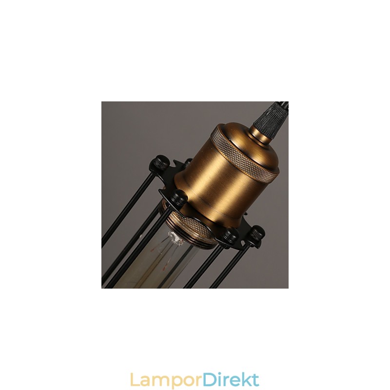 Line Country Industriell Stil Kreativ Gladiator Återställer Gamla Sätt Single Head Droplight Pendellampa