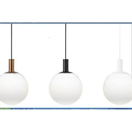 Pendellampa I Kontrakterad Design Av Glas