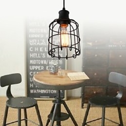 Pendellampor Mini Style Rustic Lodge Retro Country Garage Metal
