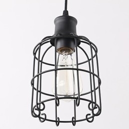 Pendellampor Mini Style Rustic Lodge Retro Country Garage Metal