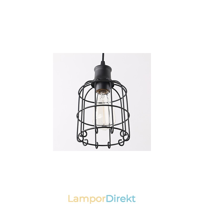 Pendellampor Mini Style Rustic Lodge Retro Country Garage Metal