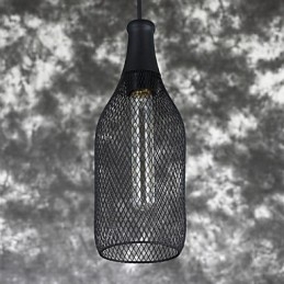 Amercian Loft Vintage Bottle Pendellampa Och Dekorera Droplight