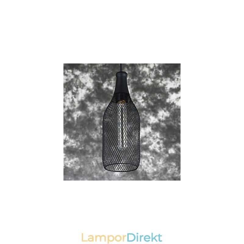 Amercian Loft Vintage Bottle Pendellampa Och Dekorera Droplight
