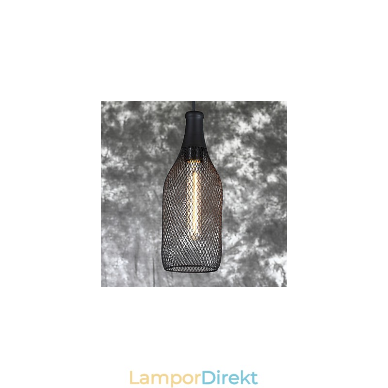 Amercian Loft Vintage Bottle Pendellampa Och Dekorera Droplight