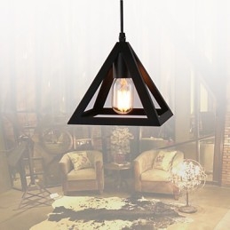 Pendellampor Mini Style Traditionell Klassisk Rustik Lodge Vintage Country Garage Metal