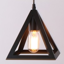 Pendellampor Mini Style Traditionell Klassisk Rustik Lodge Vintage Country Garage Metal
