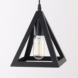 Pendellampor Mini Style Traditionell Klassisk Rustik Lodge Vintage Country Garage Metal