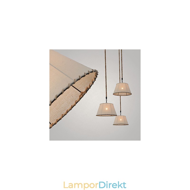 1 Lampor Hängande Lampor Vintage Stil Industri Stil Gul Tyg & Metaller Drop Light