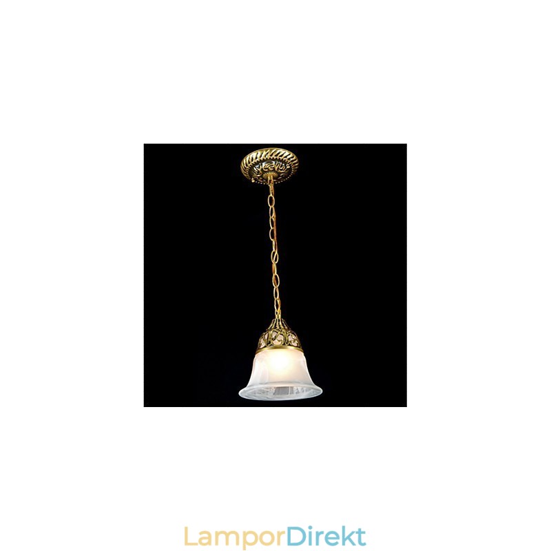 Traditionell Klassisk Vintage Retro Brons Metall Taklampa