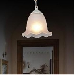 Traditionell Klassisk Vintage Retro Målning Metall Taklampa