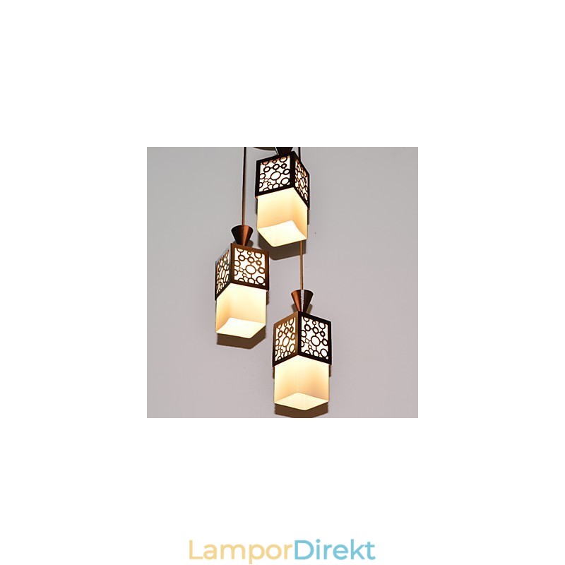 American Country Woodiness Droplight Lamp Light