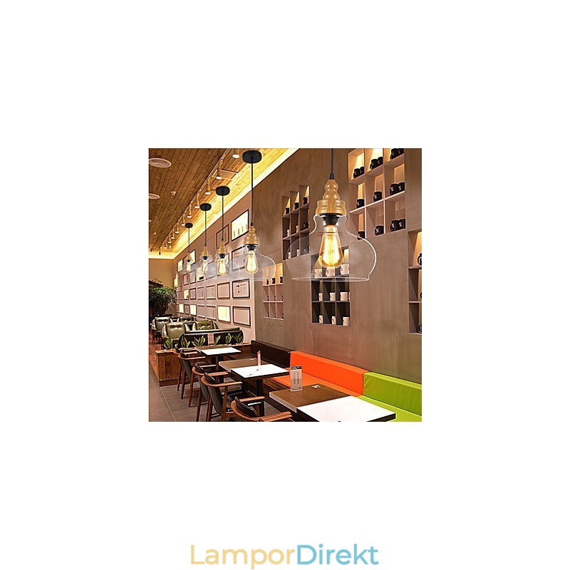 Northern American Creative Wood Grain Crystal Lamp Restoring Ancient Ways Lamp Light