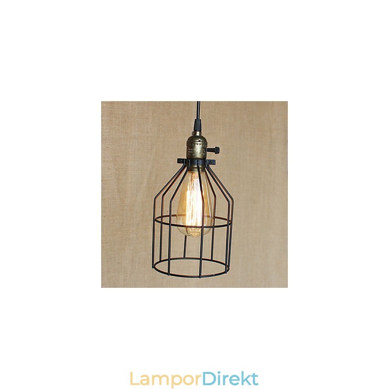 Amerikansk Landsbygdsindustri Kontrakterad Enda Chef För Kreativa Små Hällar Järn Ljuskrona