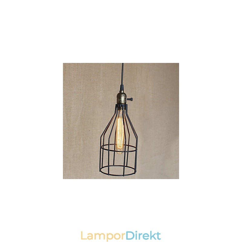 Americange Industrial Retro Liten Ljuskrona