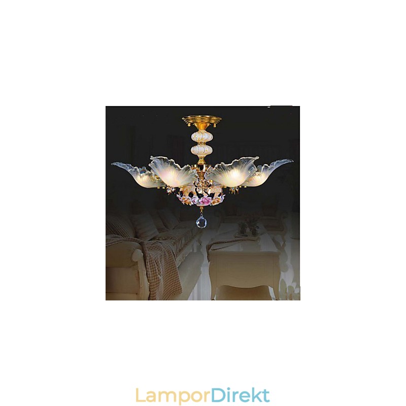 Keramisk Taklampa Lampa 6