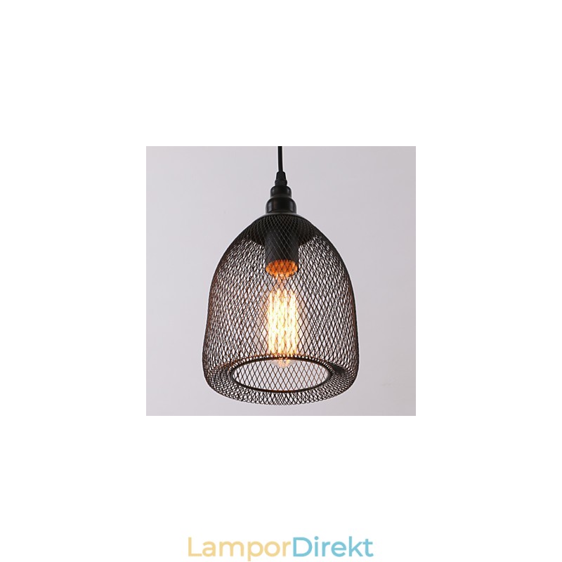 Pendellampor Mini Style Rustic Lodge Retro Country Garage Metal