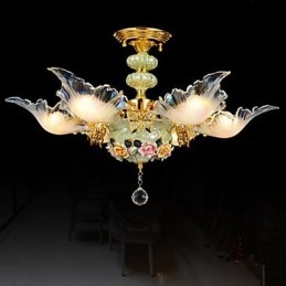 Keramisk Taklampa Lampa 6