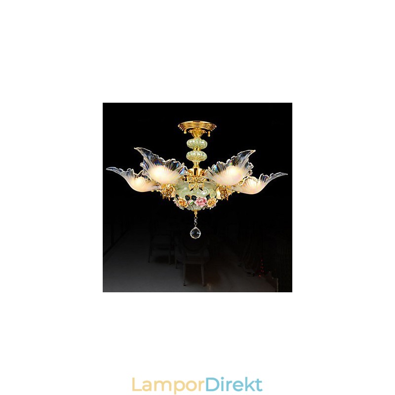 Keramisk Taklampa Lampa 6