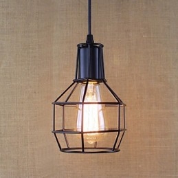 Pendellampor Traditionell Klassisk Vintage Retro Country Garage Metal