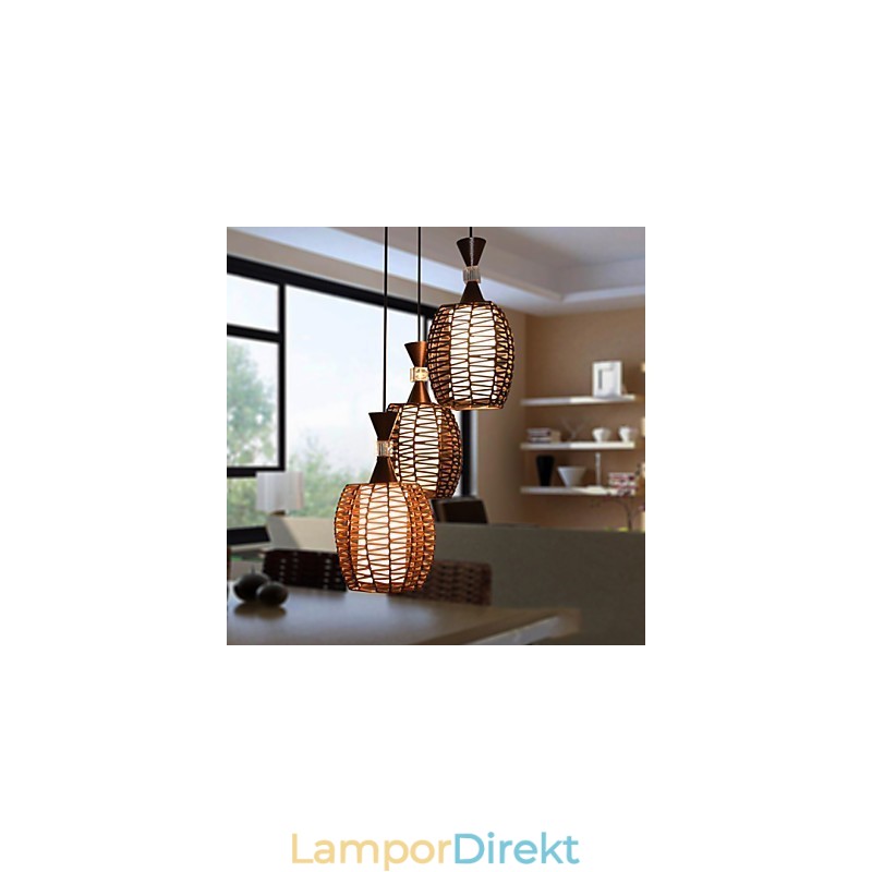 Cany Art Weaving Klassisk Contracted Droplight Lamp Light