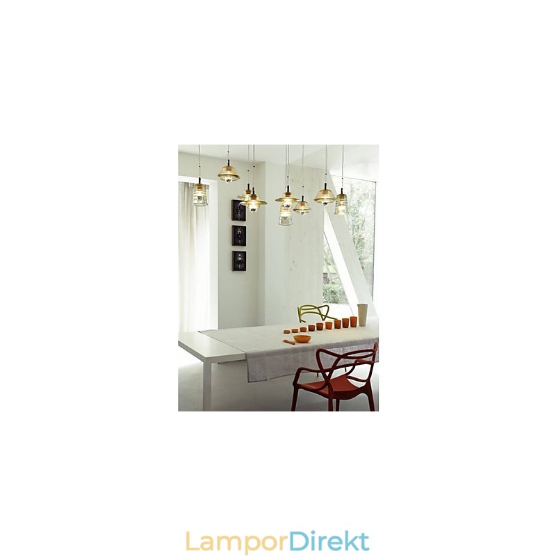 Pendellampa I Modern Samtida Glas