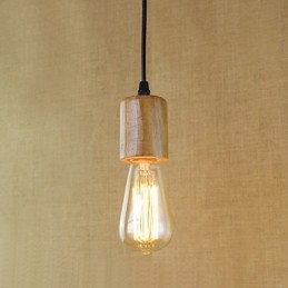 Hänglampor Traditionell Klassisk Vintage Retro Country Garage Trä Bambu