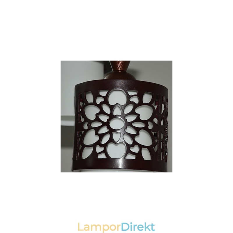 Modern Kinesisk Stil Klassisk Massivträtrumma Creative Single Head Droplight Lamp Light