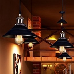 Pendellampor Traditionell Klassisk Vintage Retro Metall