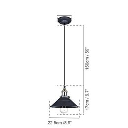 Pendellampor Traditionell Klassisk Vintage Retro Metall