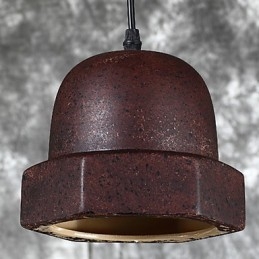 Edison Vintage Industrial Lighting Keramisk Lamp Suspension Armatur Hängande Belysning För Heminredning