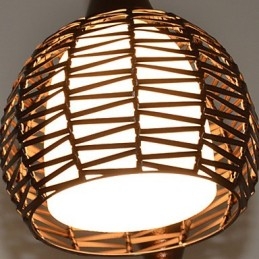 Lantlig Cany Art Vävning Klassisk Contracted Droplight Lamp Light