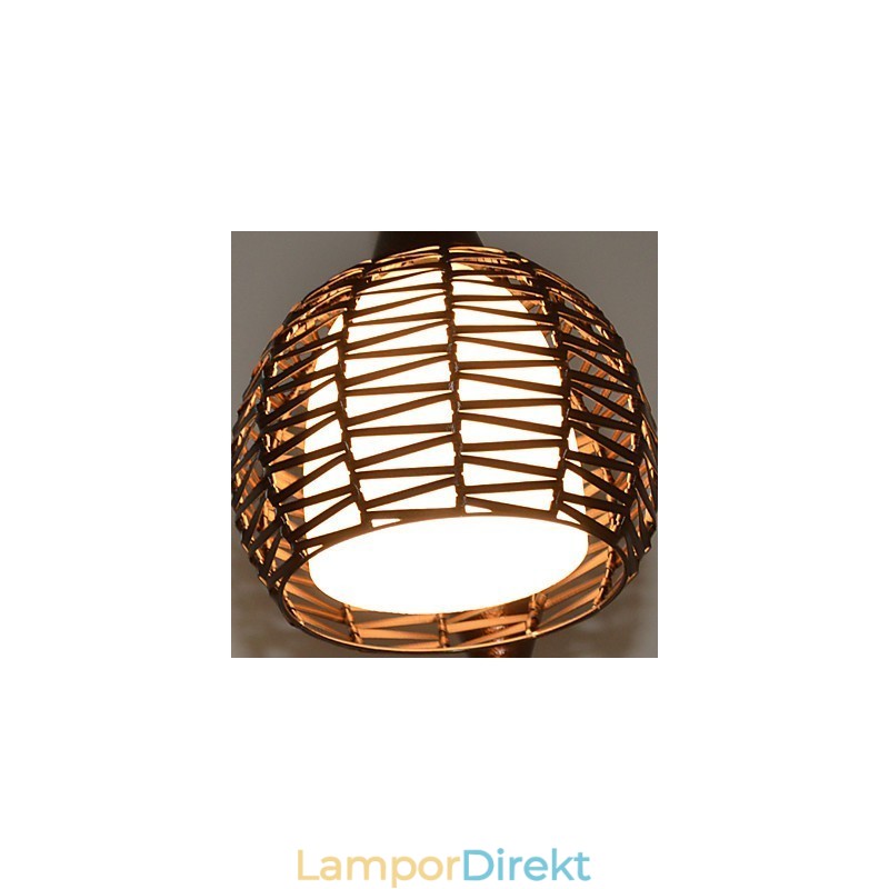 Lantlig Cany Art Vävning Klassisk Contracted Droplight Lamp Light