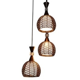 Lantlig Cany Art Vävning Klassisk Contracted Droplight Lamp Light