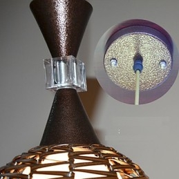 Lantlig Cany Art Vävning Klassisk Contracted Droplight Lamp Light