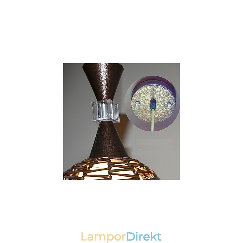 Lantlig Cany Art Vävning Klassisk Contracted Droplight Lamp Light