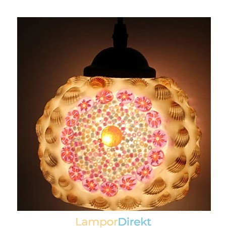 Enkelt Mode Marcelo G Ljuskrona I Glas Som Återställer Antika Sätt Ljus