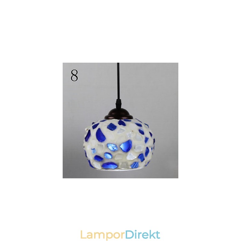 Enkelt Mode Marcelo G Ljuskrona I Glas Som Återställer Antika Sätt Ljus