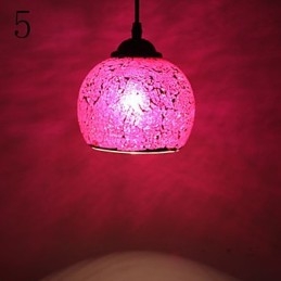 Enkelt Mode Marcelo G Ljuskrona I Glas Som Återställer Antika Sätt Ljus
