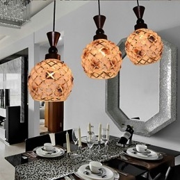 Cylindriskt Glas Rakt Enkelhuvud Trumma Enkel Droplight Lampbelysning